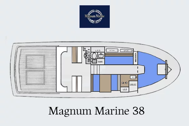 magnum marine 38 25
