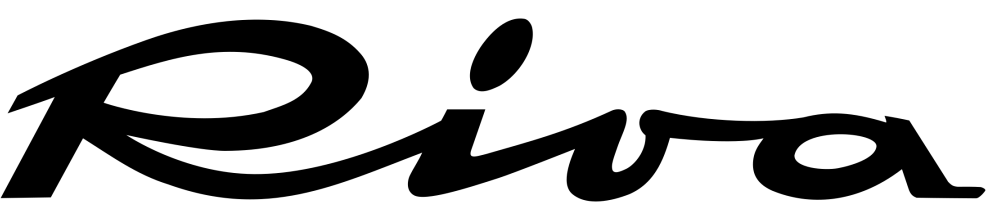 riva logo png black